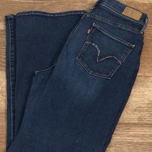 Levi’s 512 perfectly slimming boot leg jeans 10